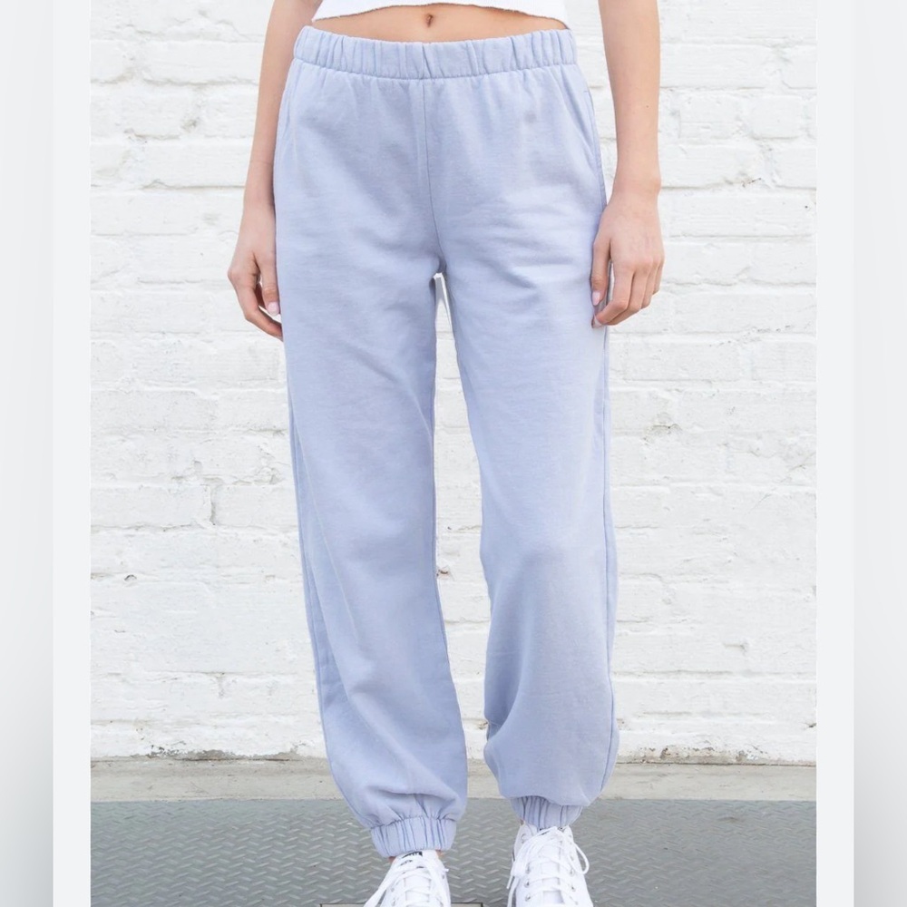 Light blue brandy Melville John galt Rosa sweatpants